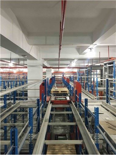 Mother-child Shuttle System For Logistics
