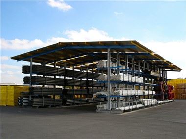 Rack Supported Building.